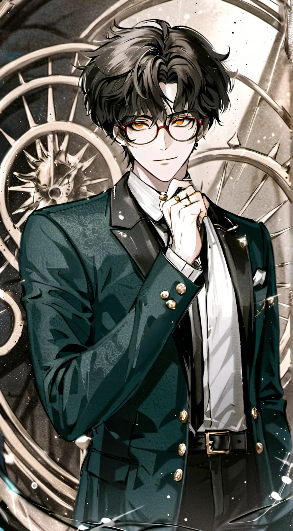 ai character: Damian background