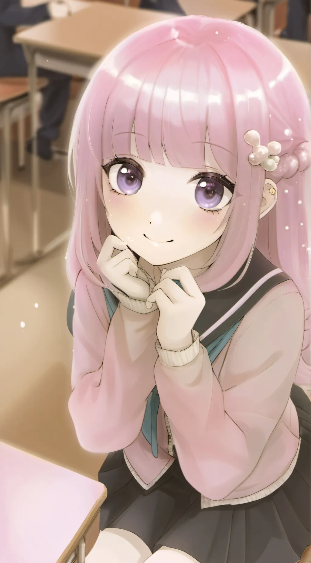 ai character: Yui background