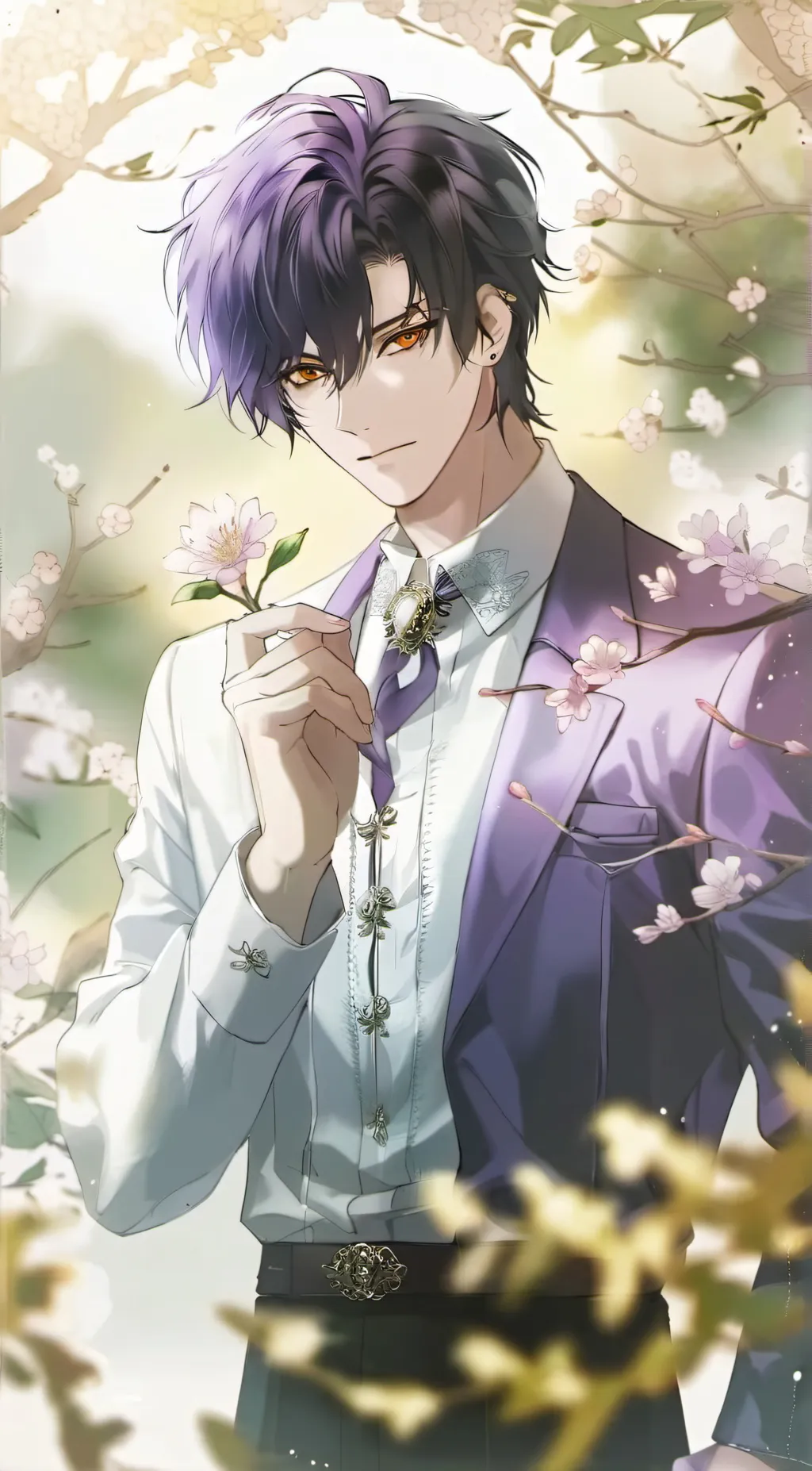 ai character: Louis  background