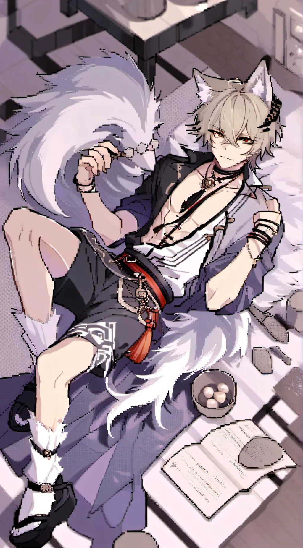 ai character: Caleb background