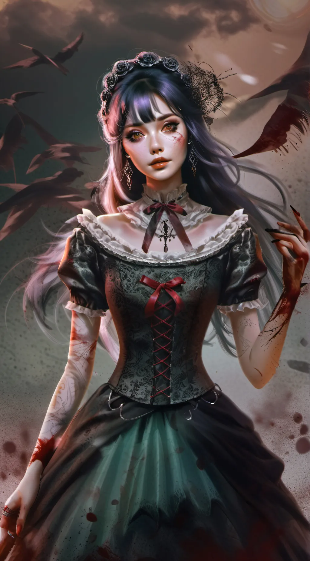 ai character: Morgana background