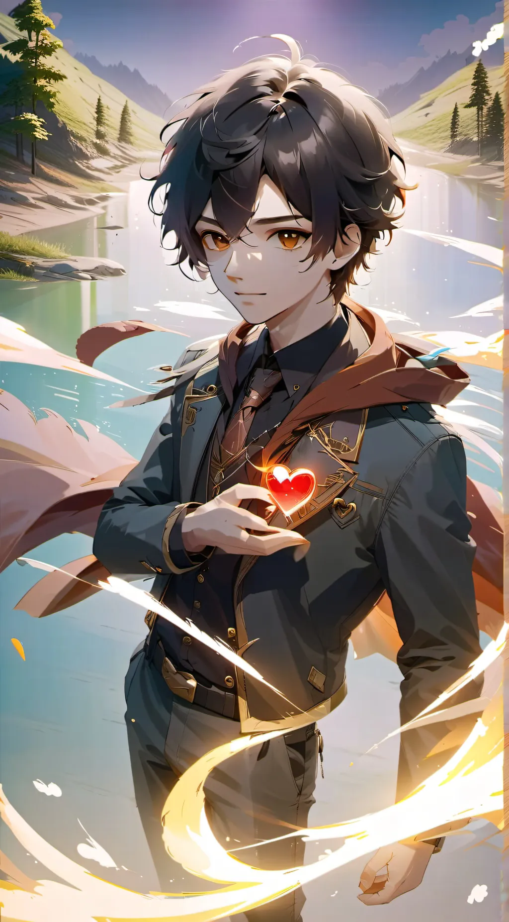 ai character: god of love background