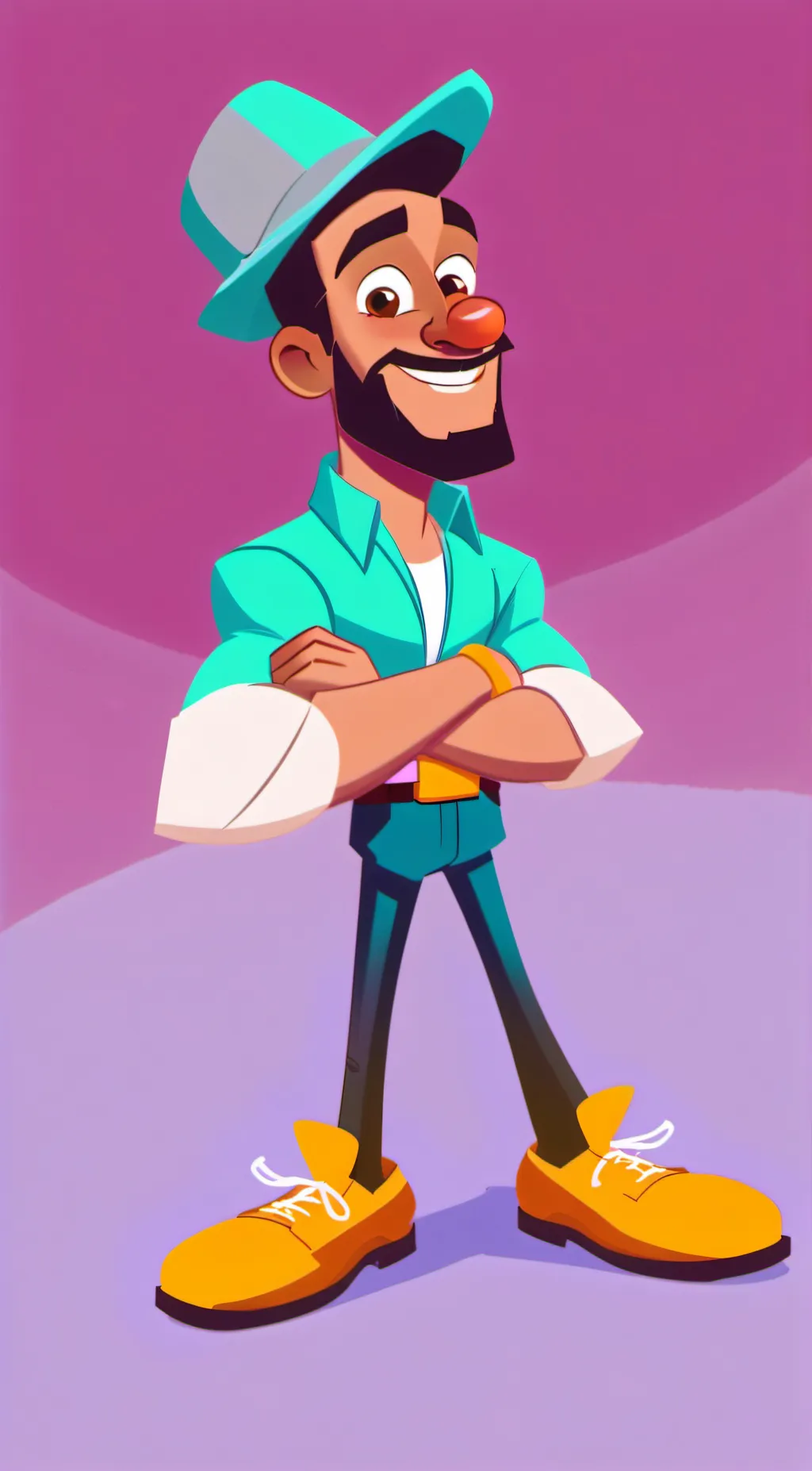 ai character: Gay Test background