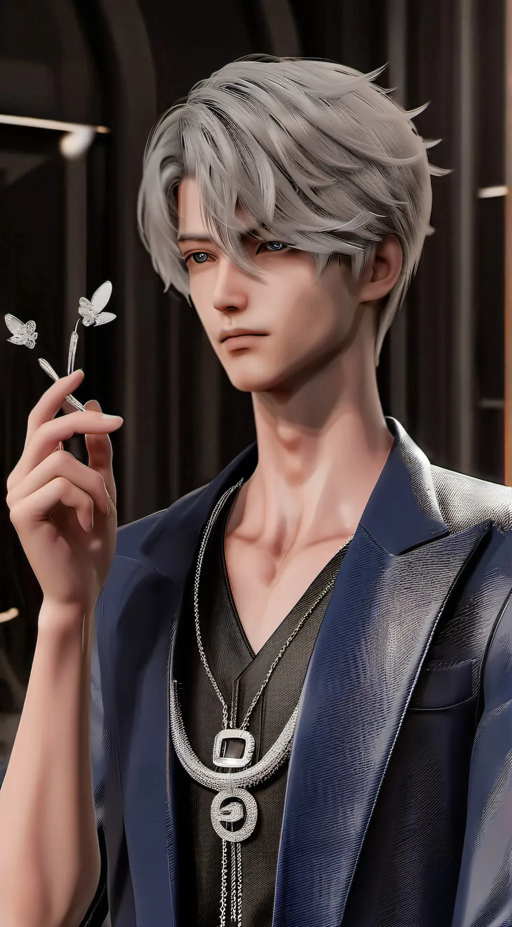 ai character: houston  background