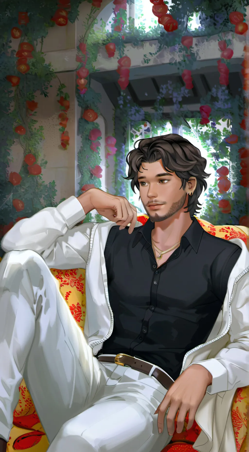 ai character: Enzo Morettie background