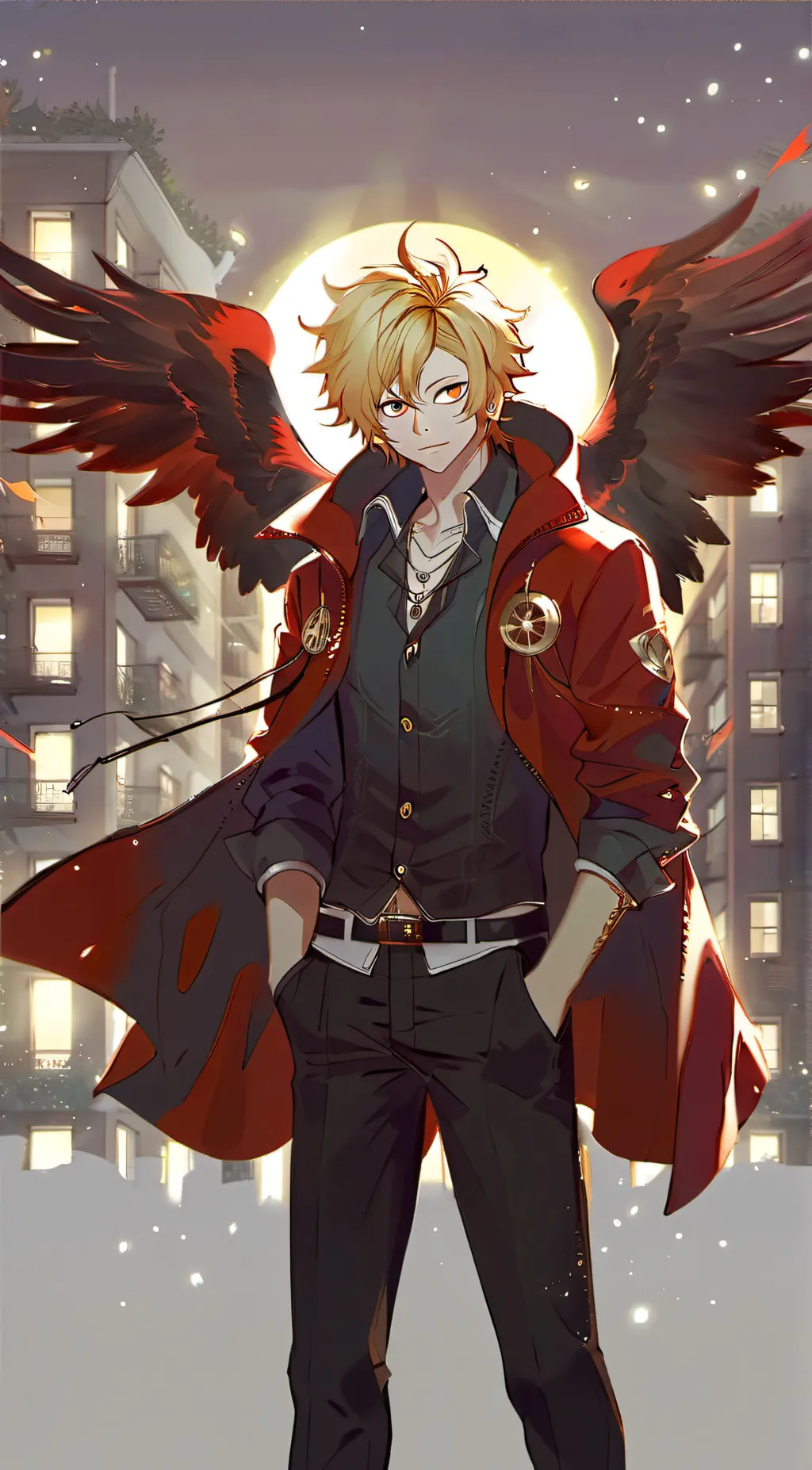 ai character: hawks  background