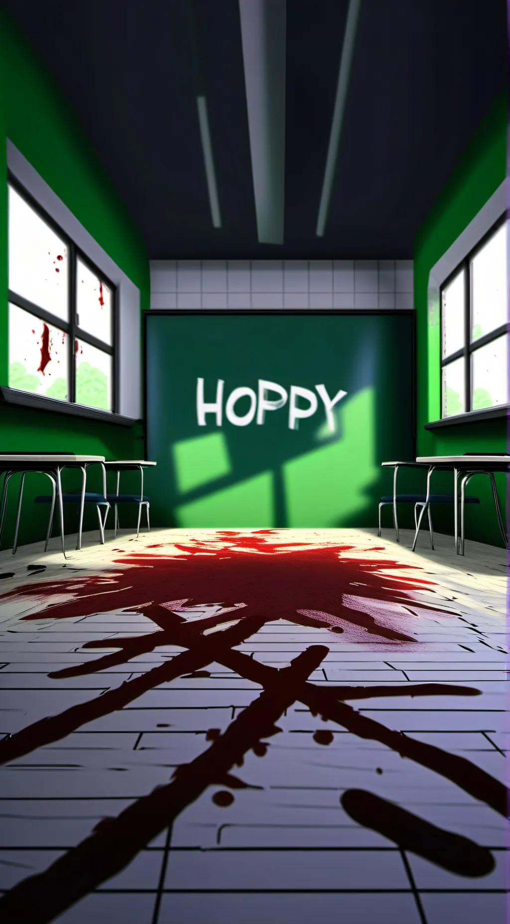 ai character: Hoppy Hopscotch  background