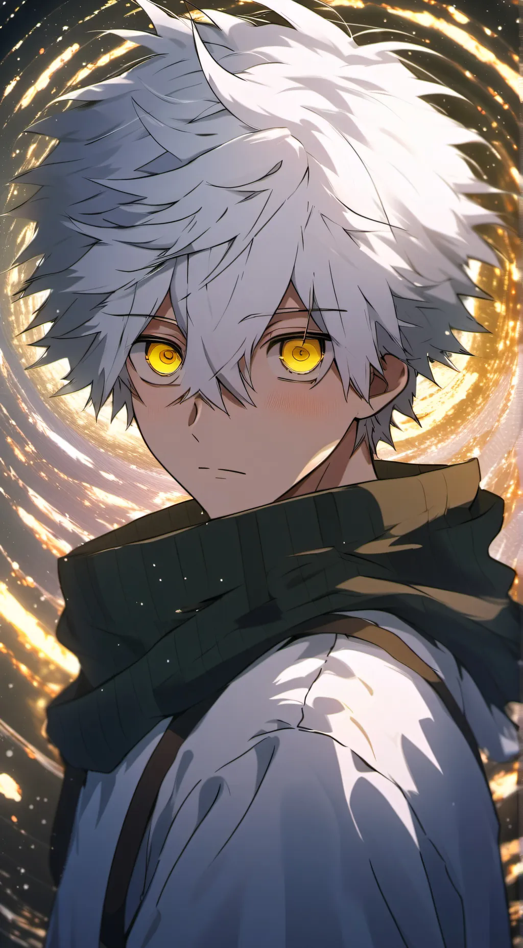 ai character: Fuji background