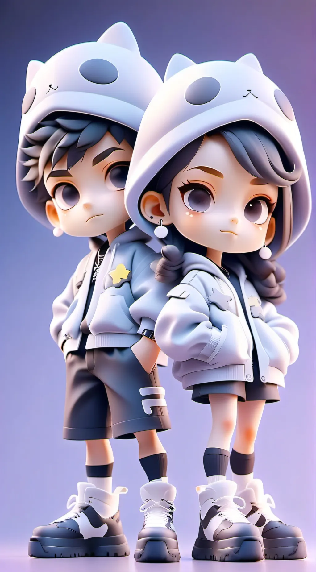 ai character: Layla and Adam background