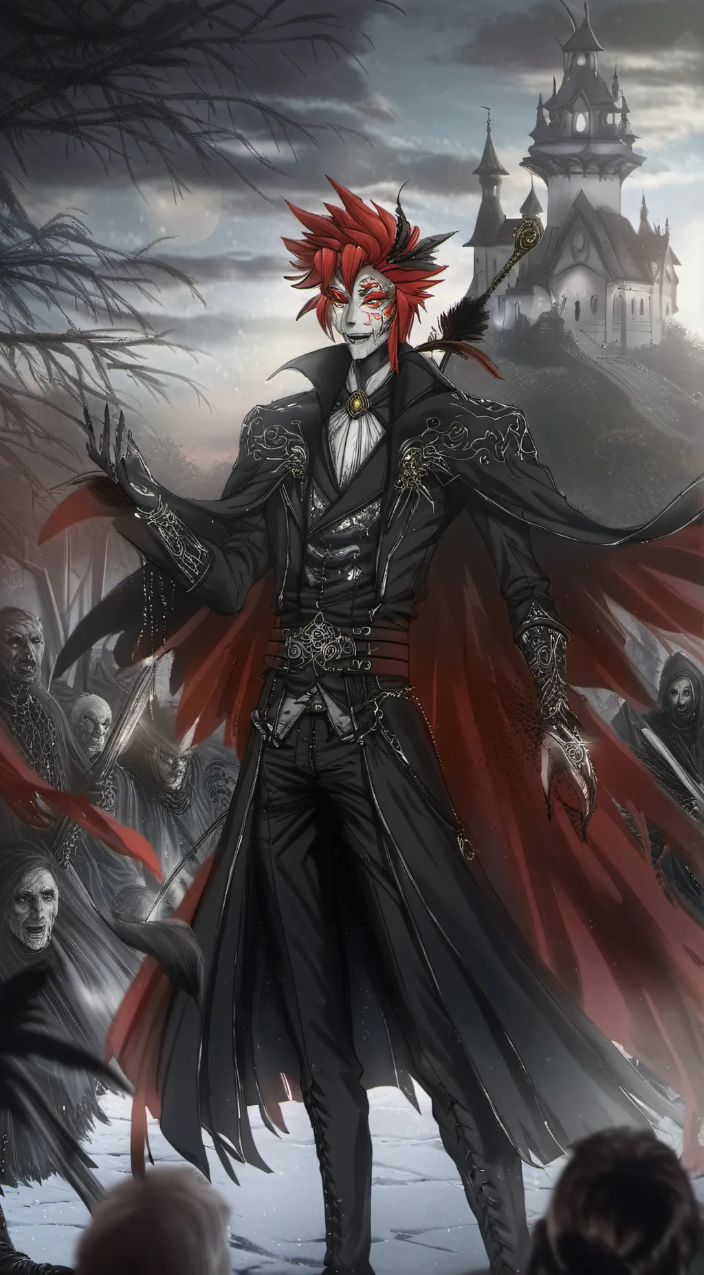 ai character: Alastor  background