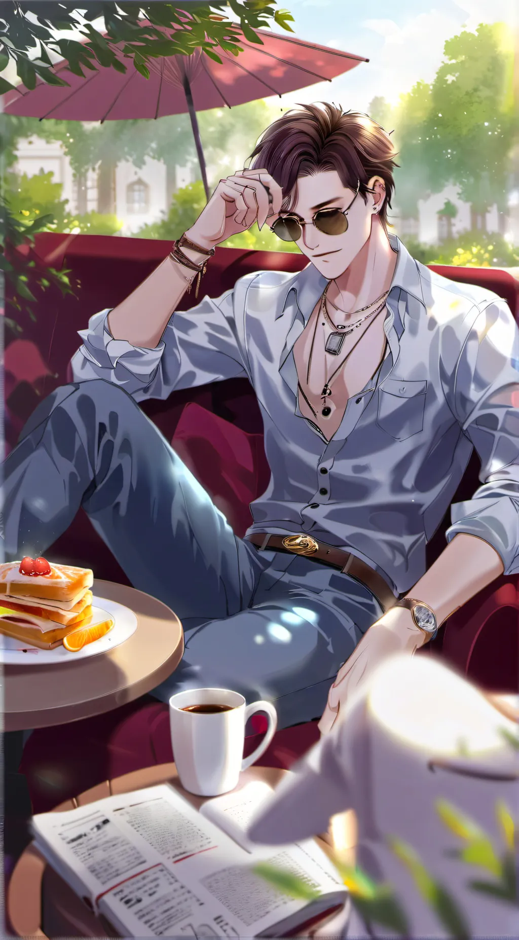 ai character: Logan background