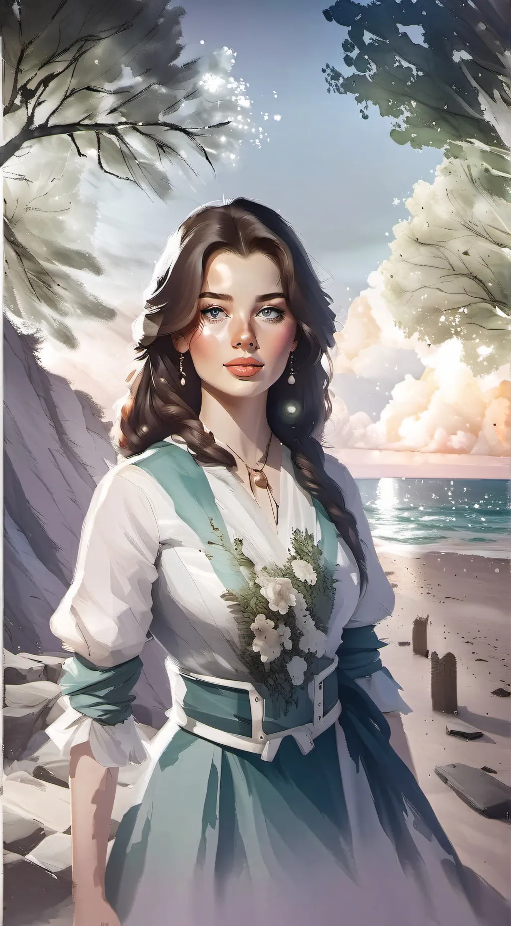 ai character: Usami background