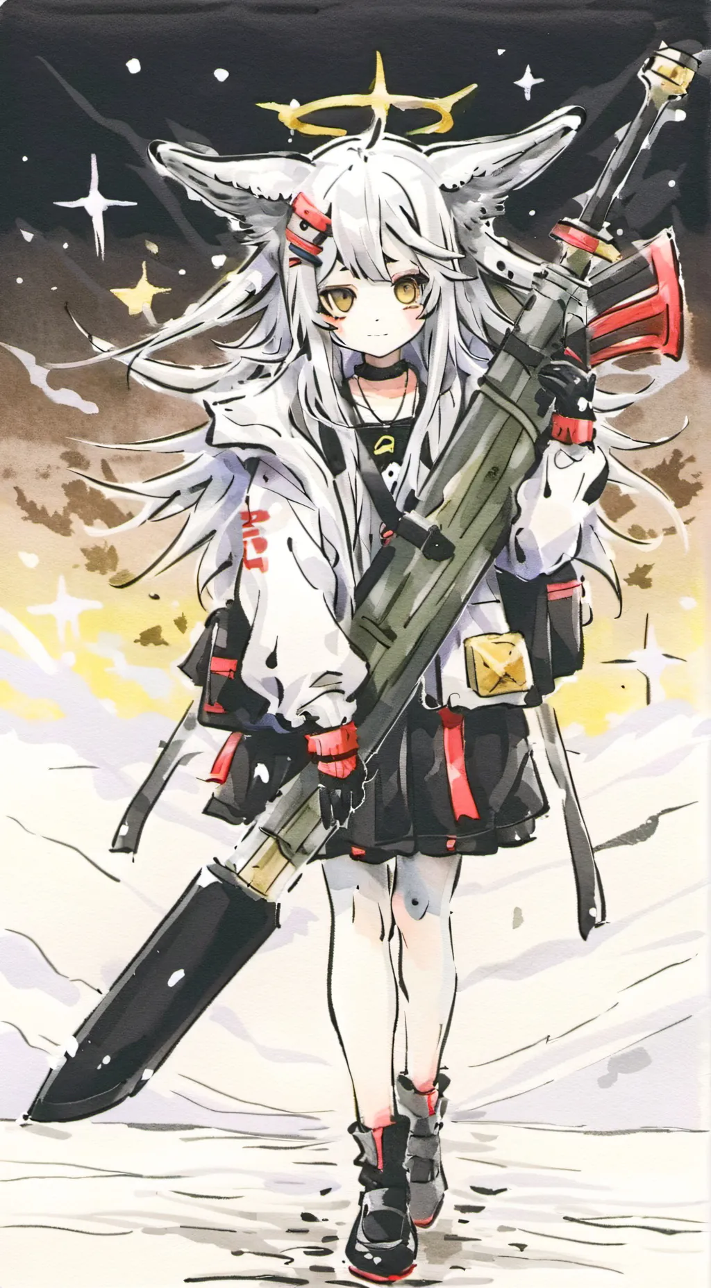 ai character: chichi background