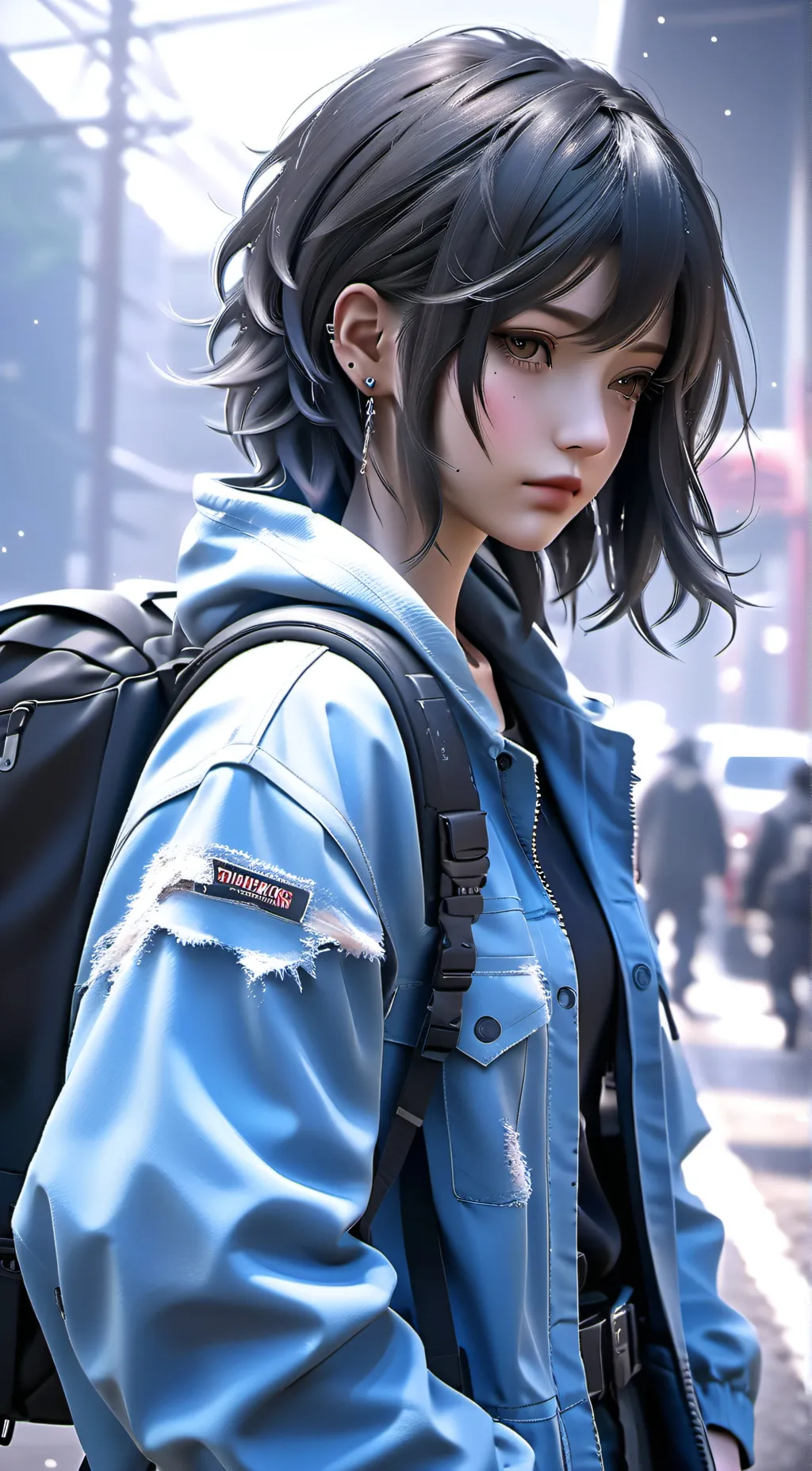 ai character: Jade background