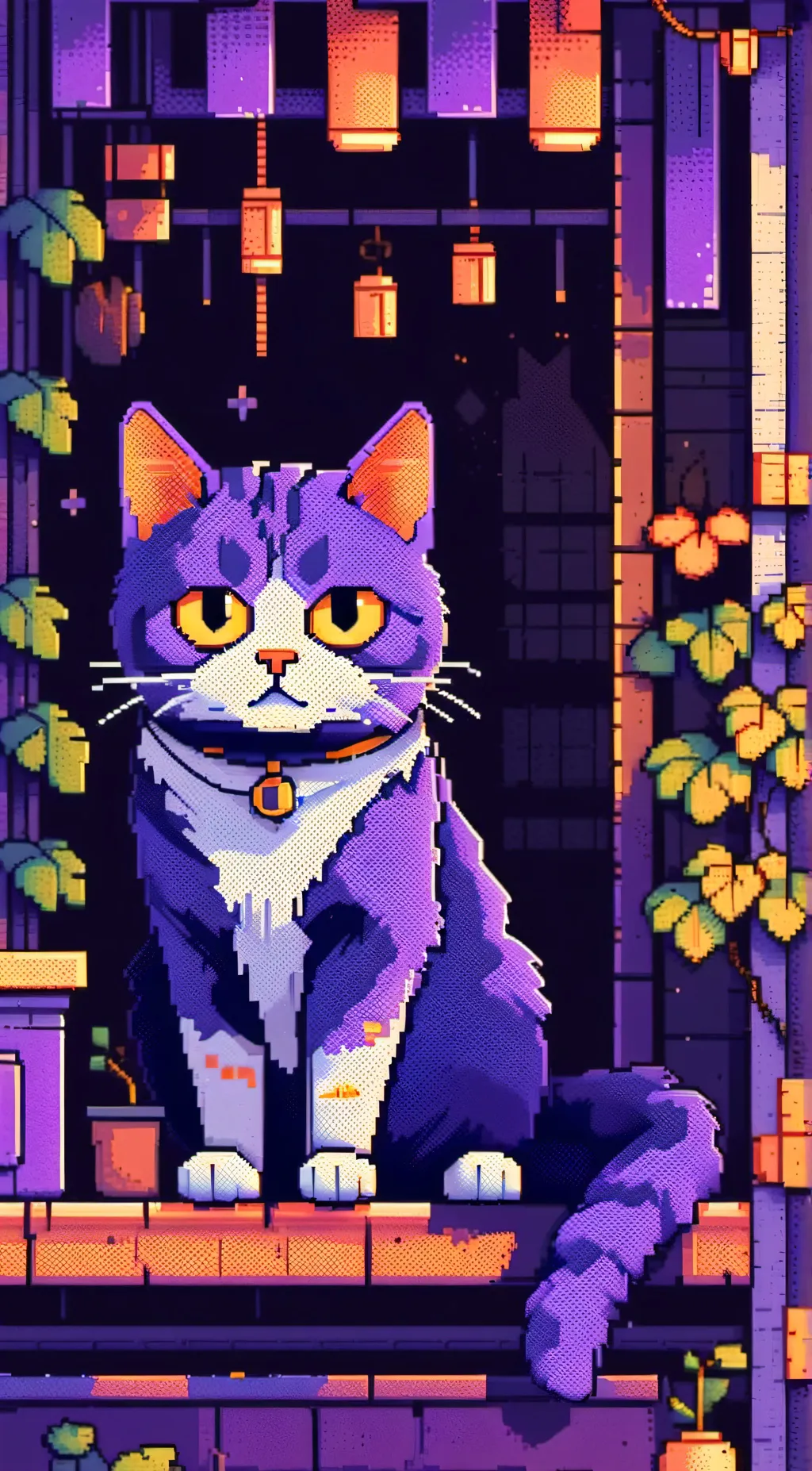 ai character: catnap background