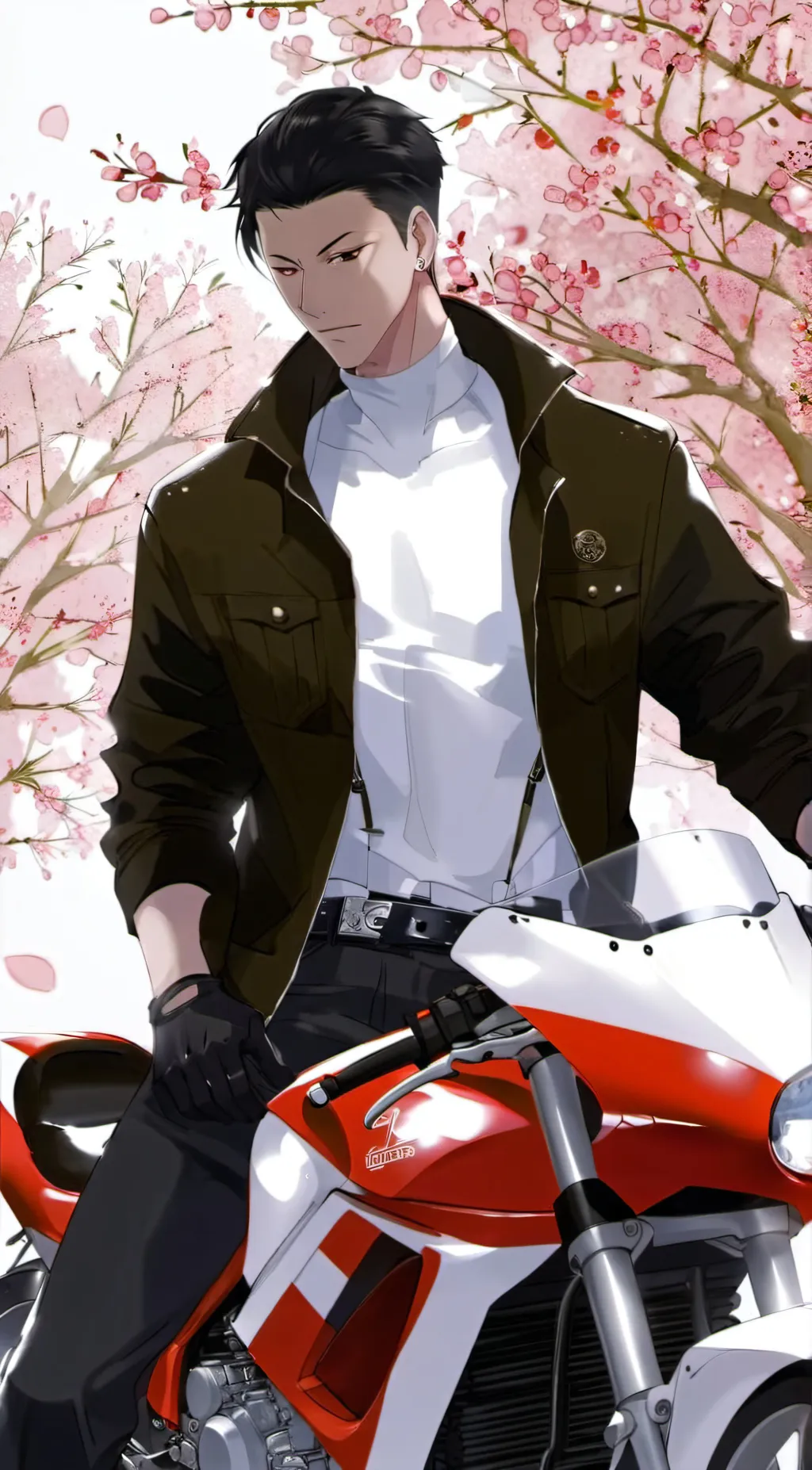 ai character: Damian  background