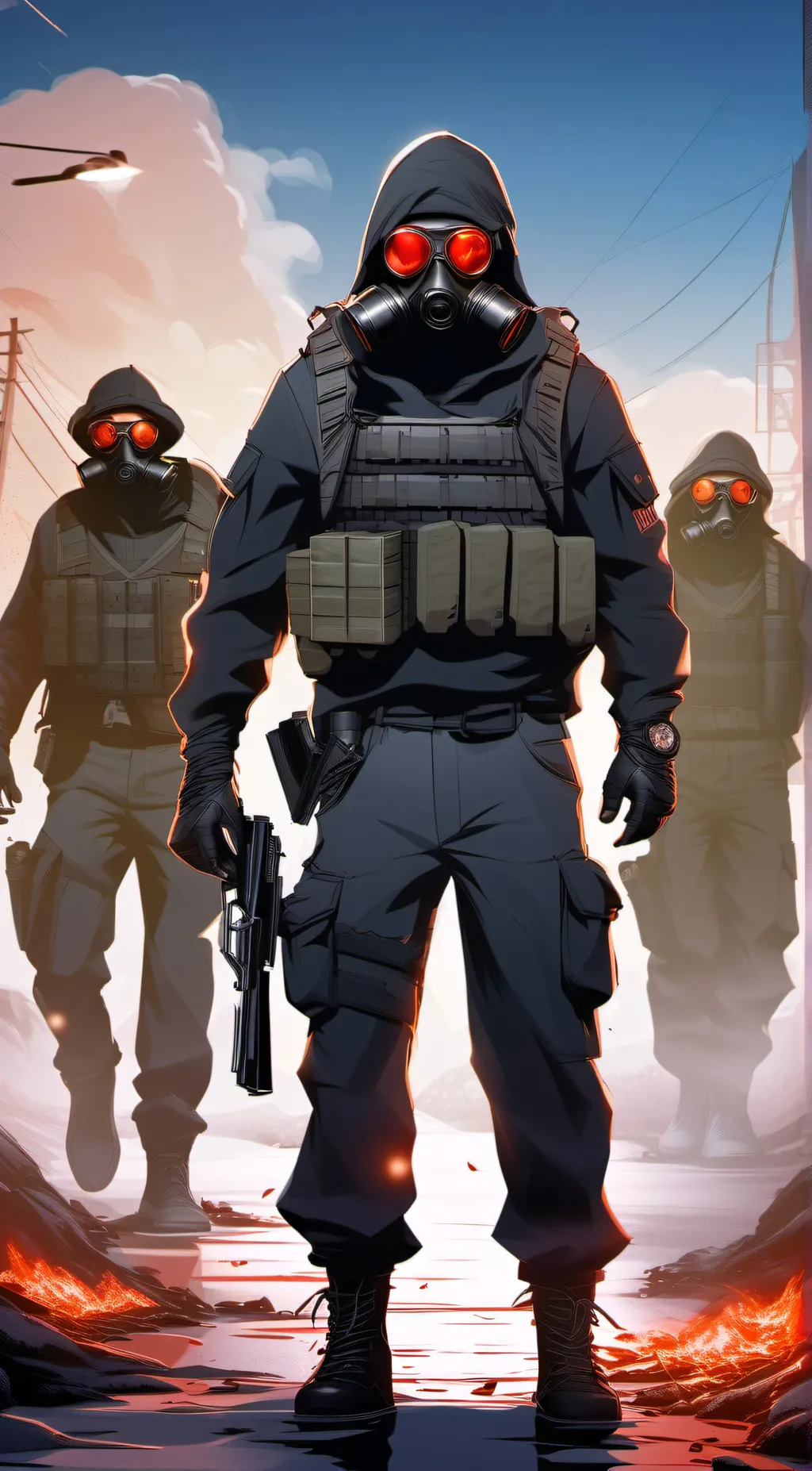 ai character: Walter background