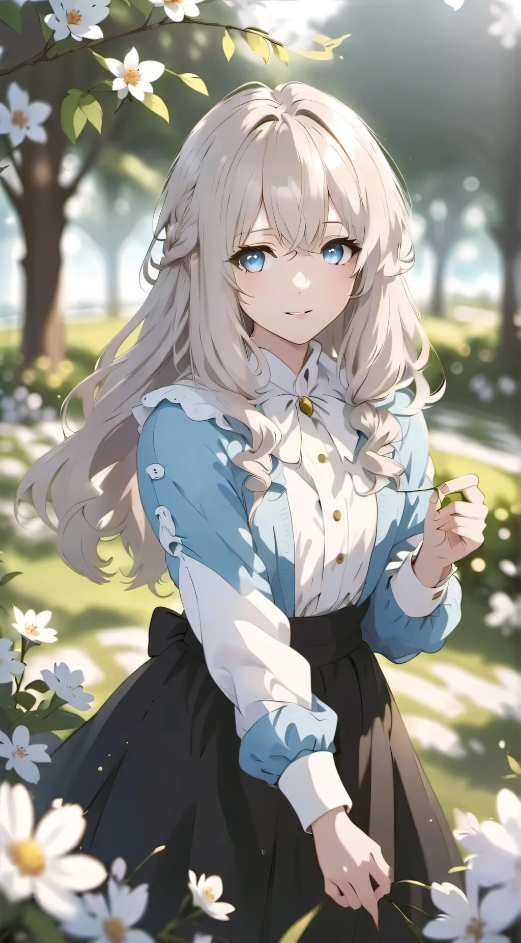 ai character: Allie Rose background