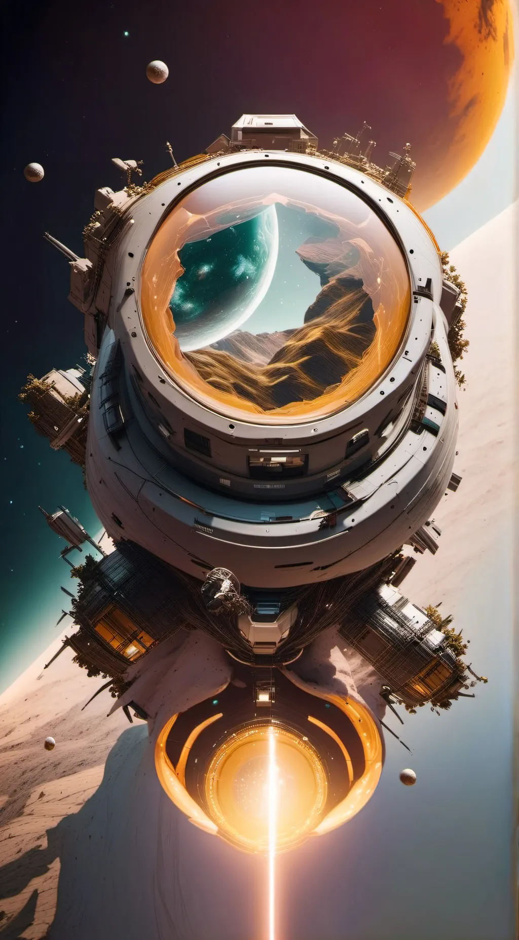 ai character: Faraway home:2 background