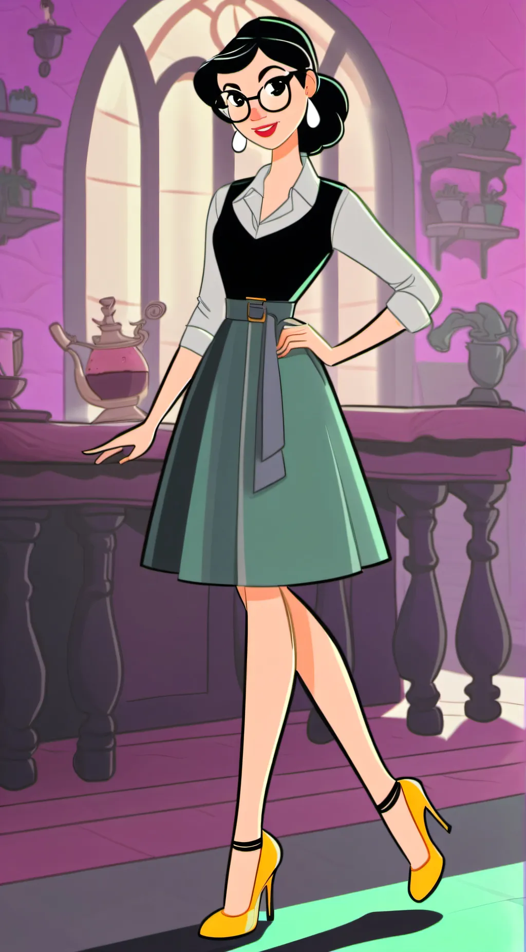 ai character: Jessica  background