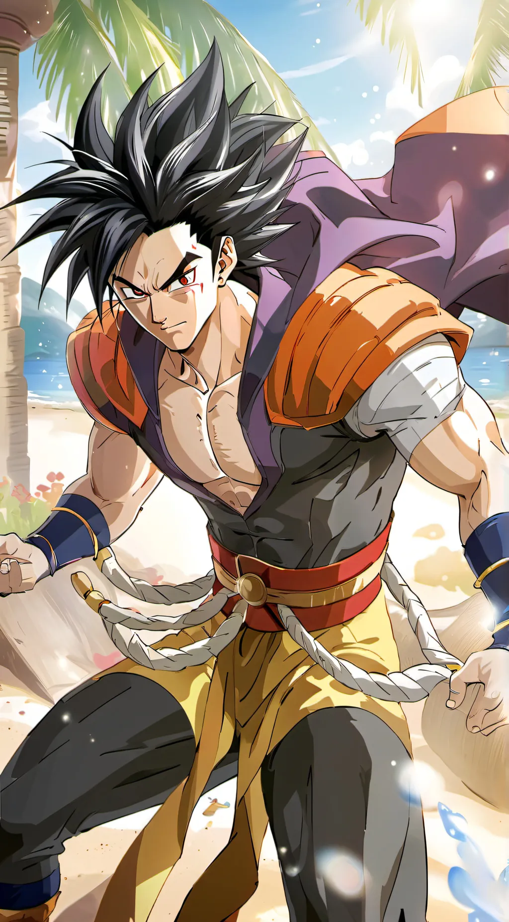 ai character: Raditz Jr background