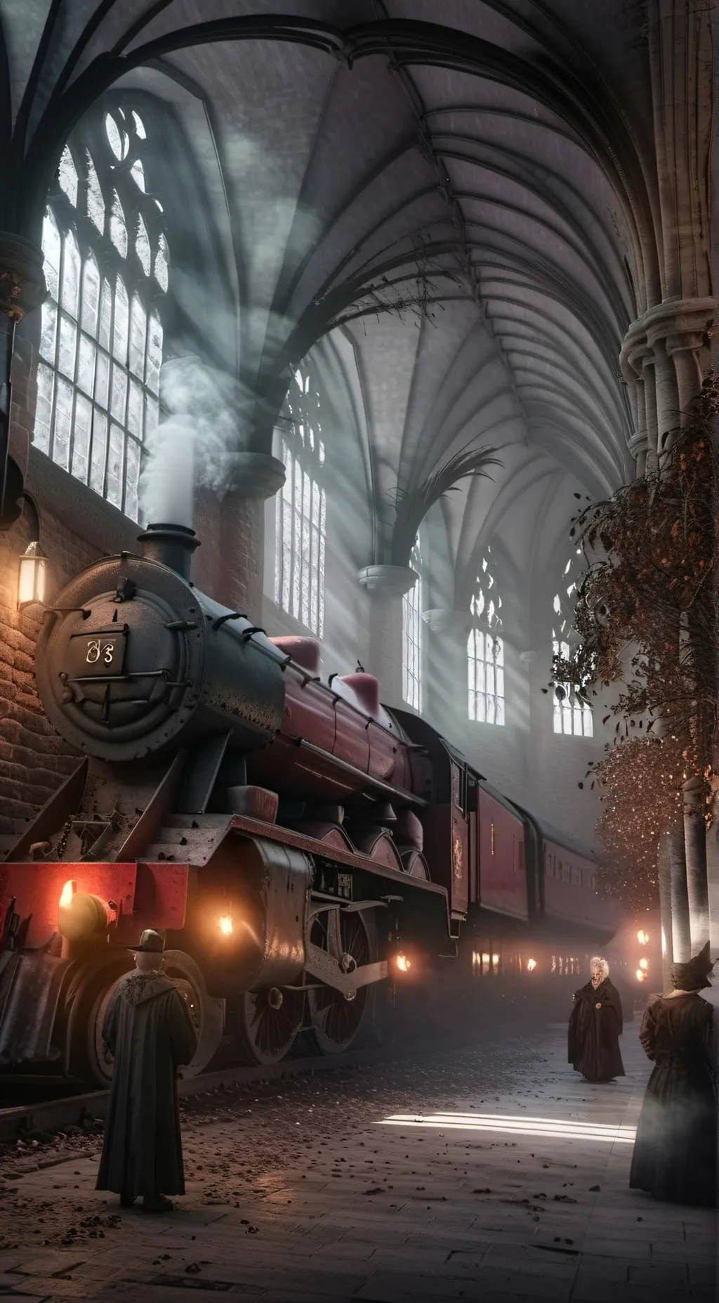 ai character: Hogwarts accident. background