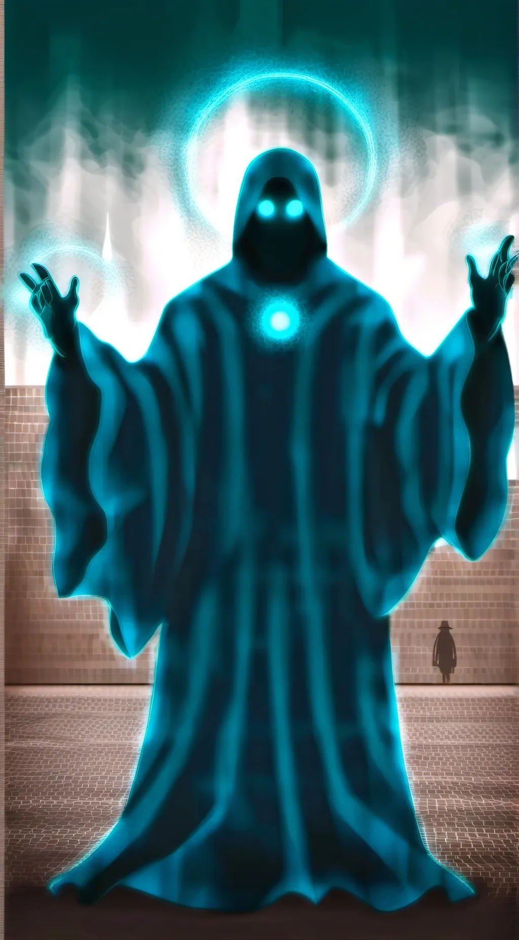 ai character: Halt background