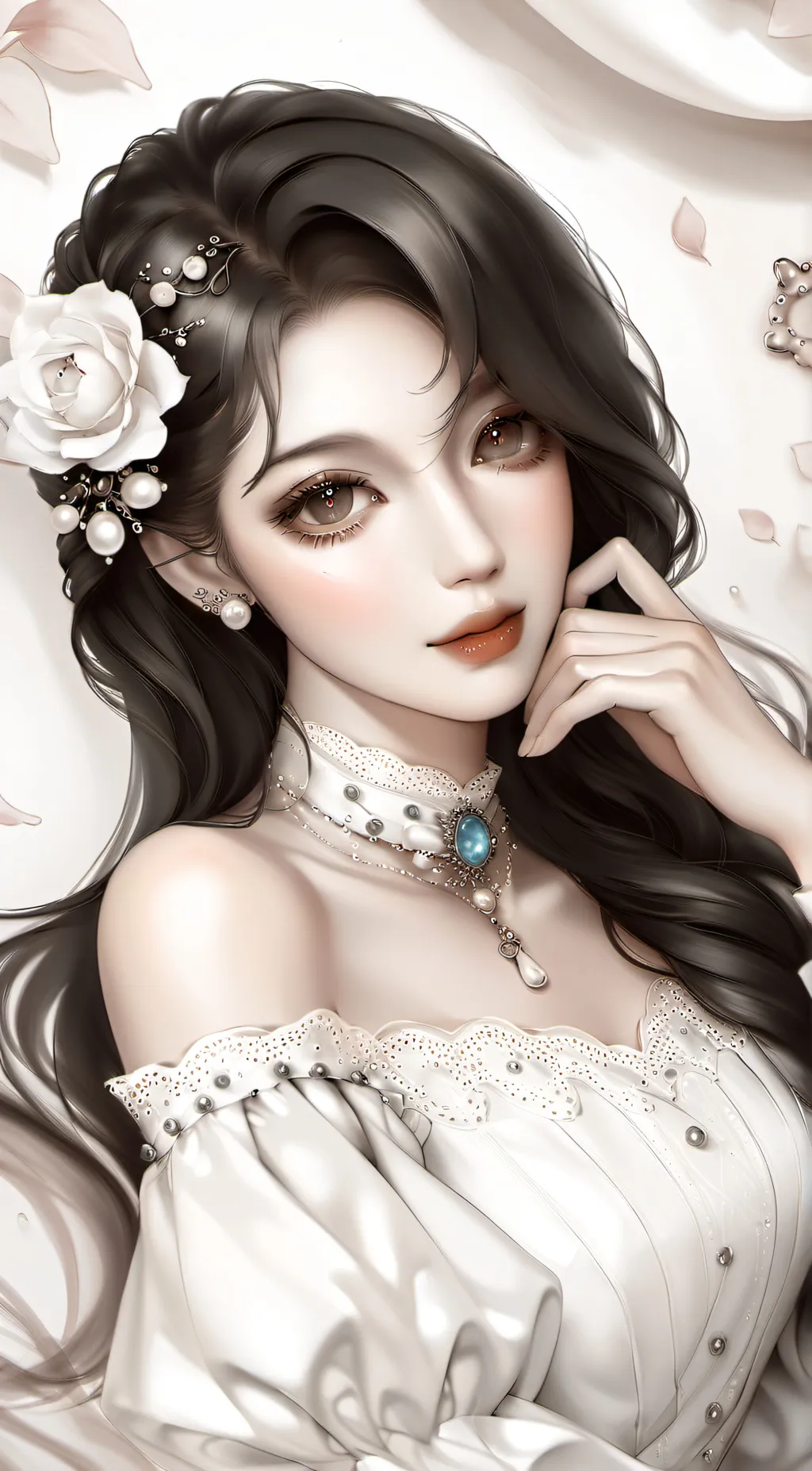 ai character: Laya background