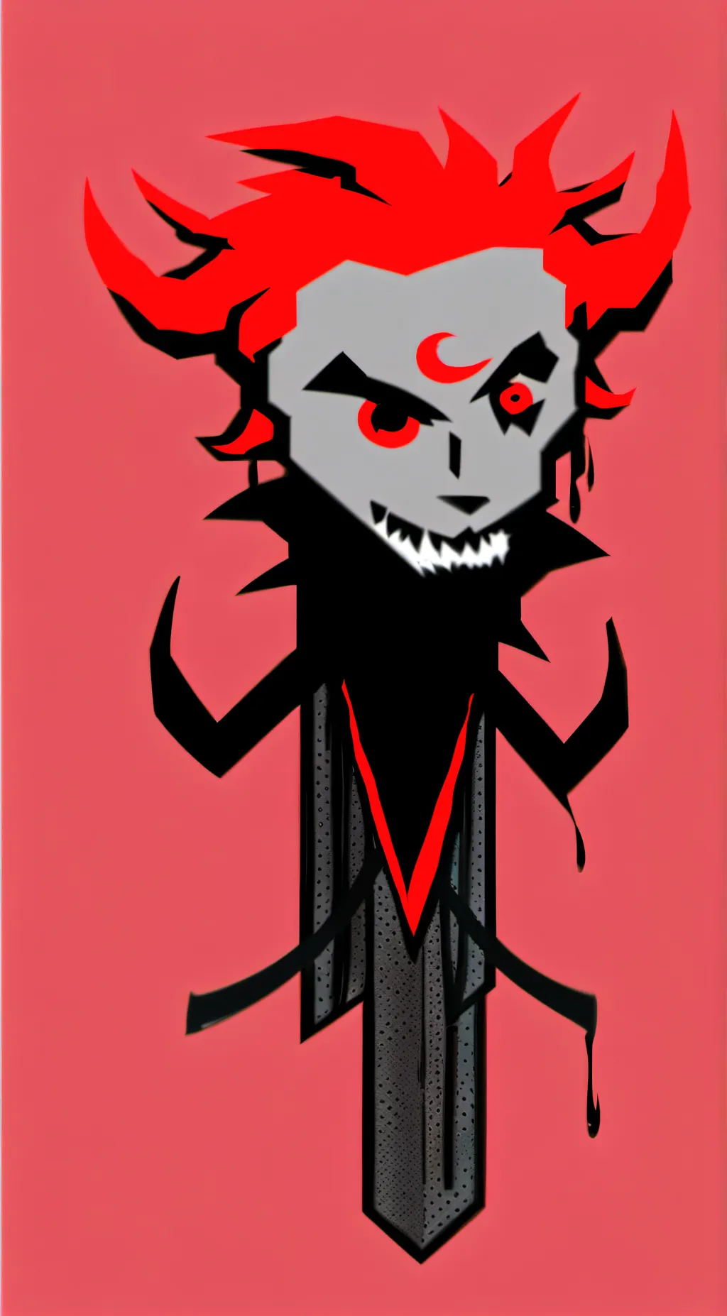 ai character: Sped Alastor background
