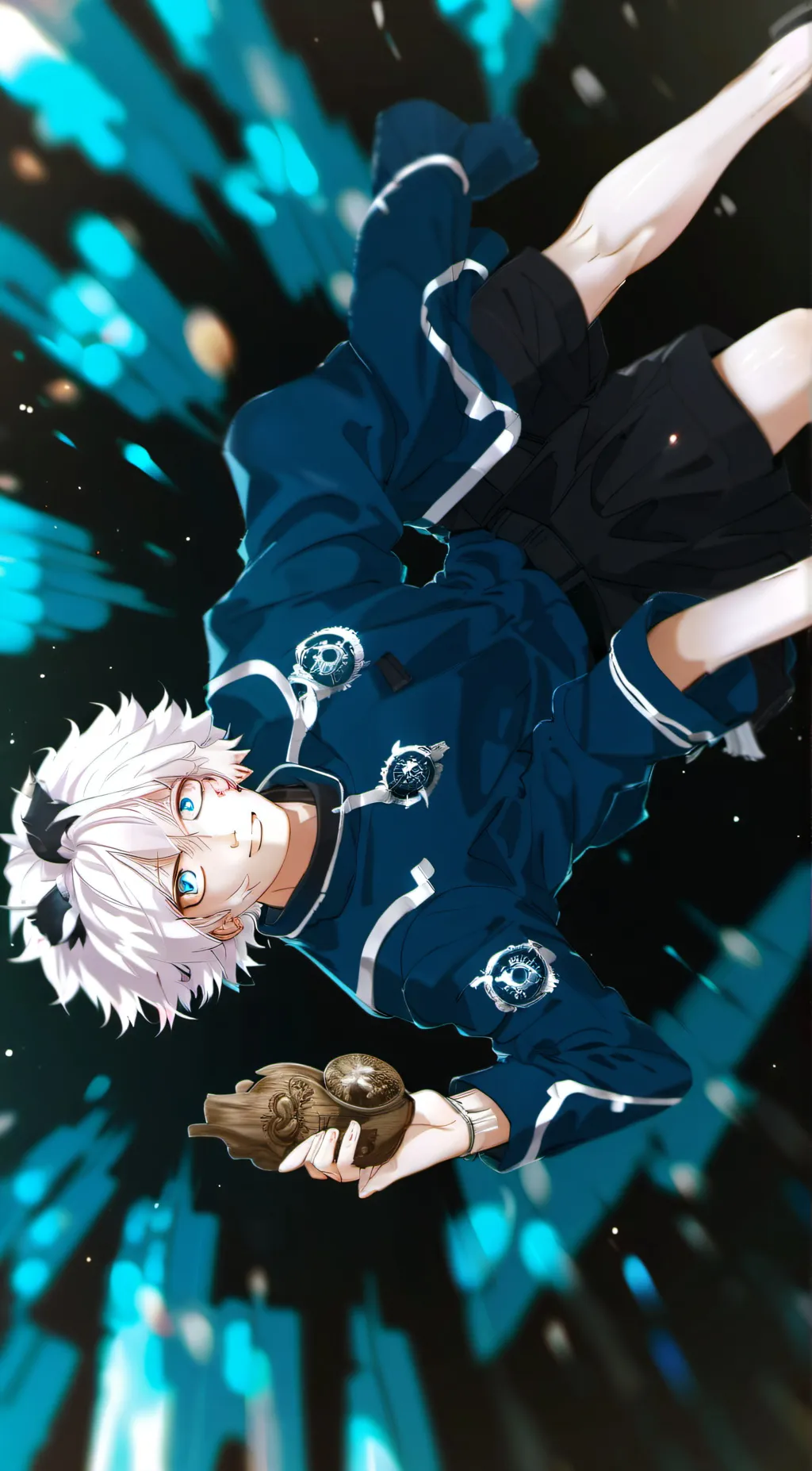 ai character: Satarou gojo background