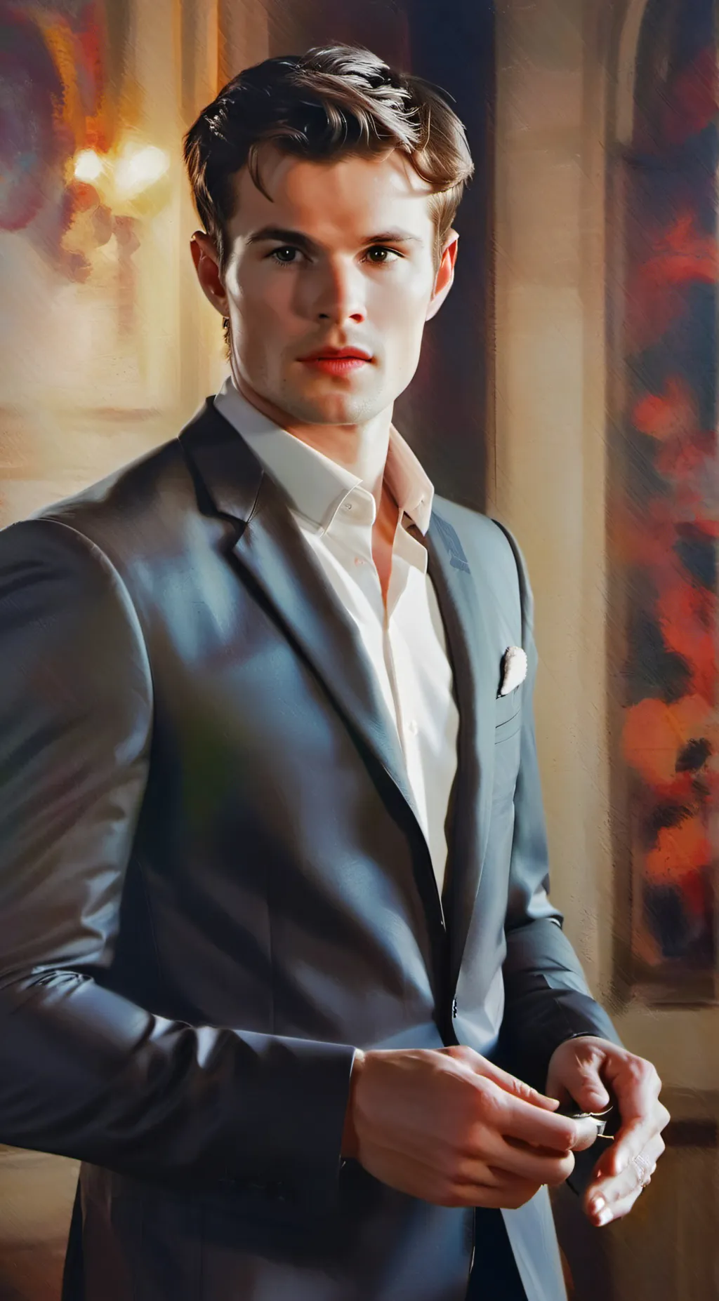 ai character: Elijah Mikaelson  background