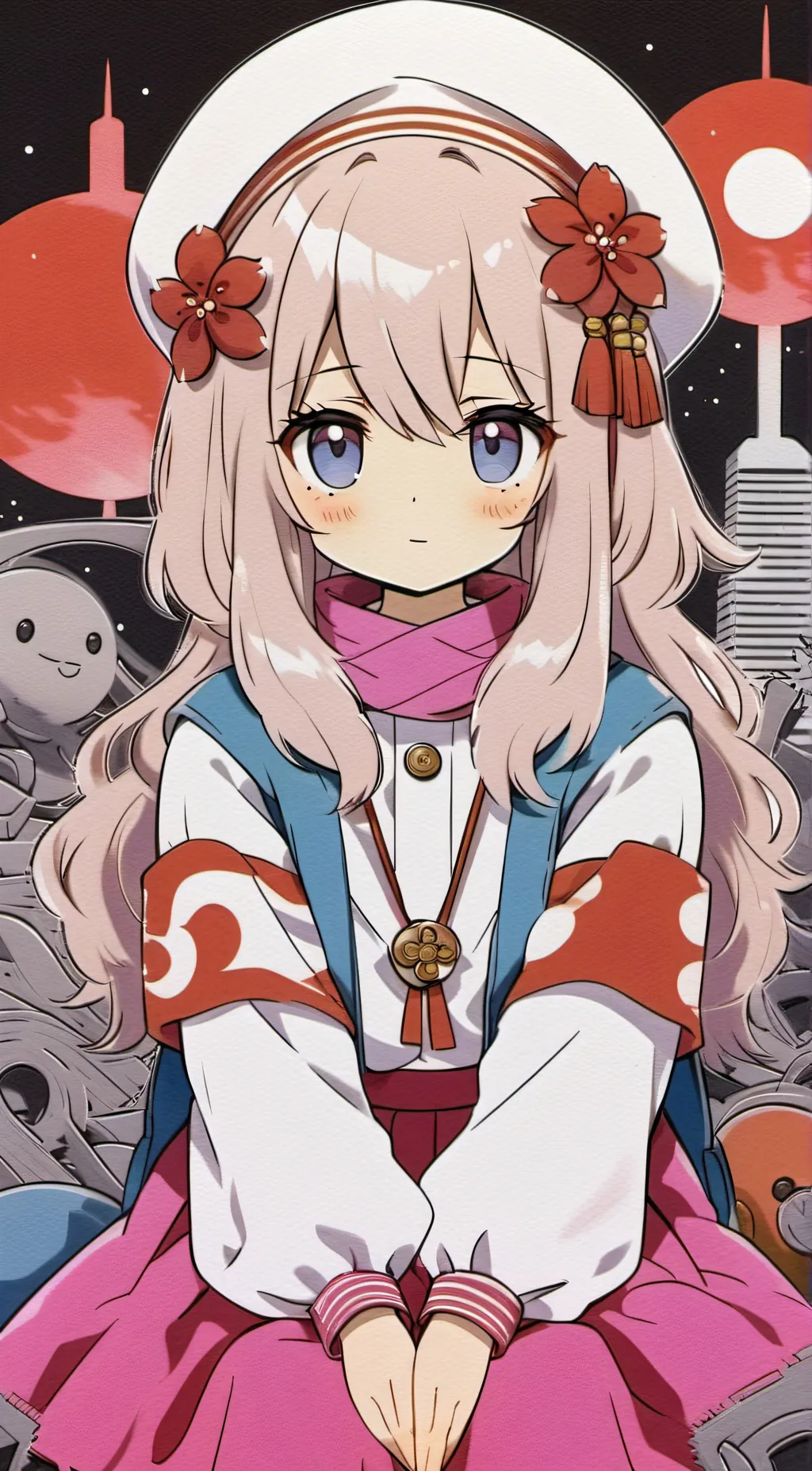 ai character: Maya background