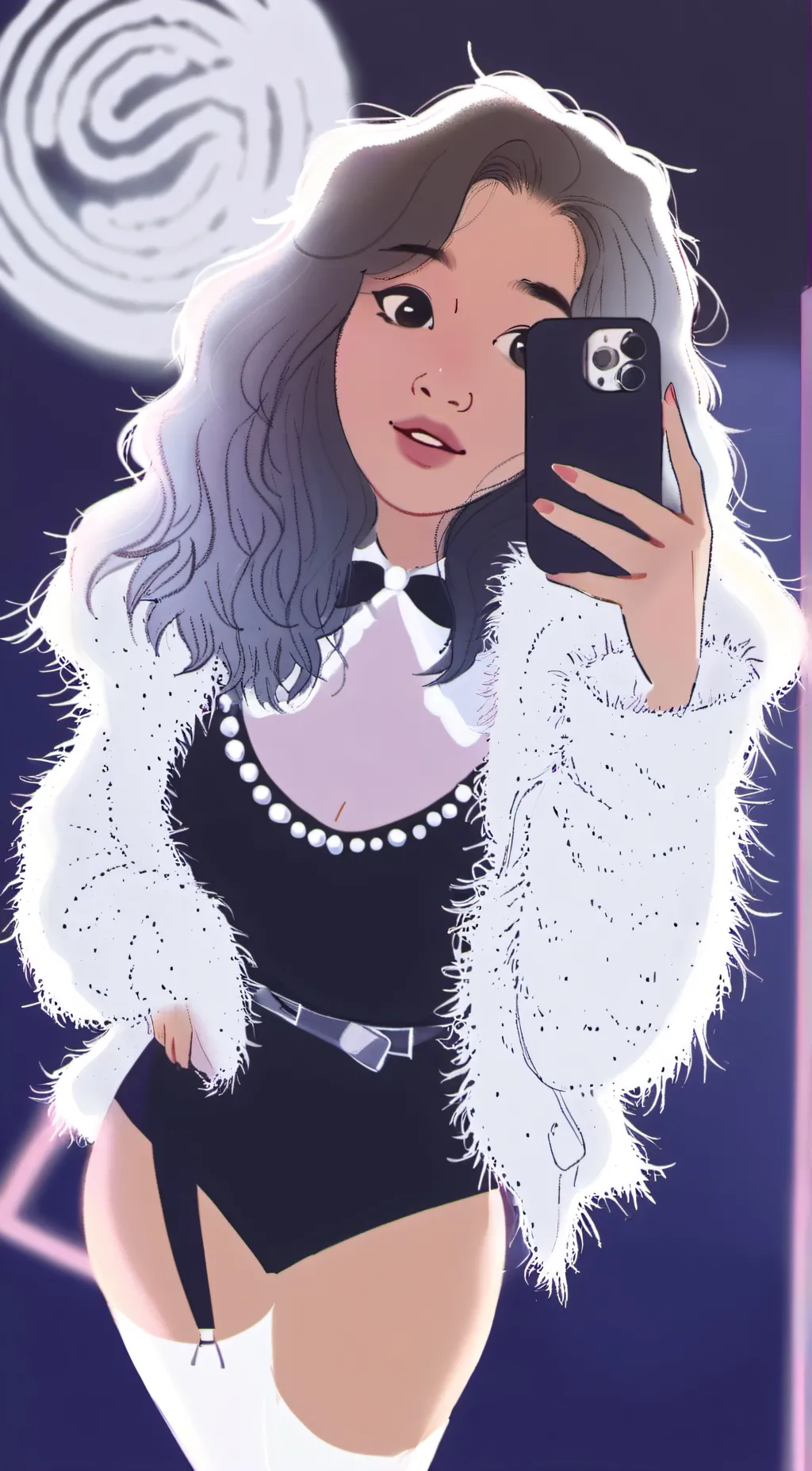 ai character: Penny Davidson  background