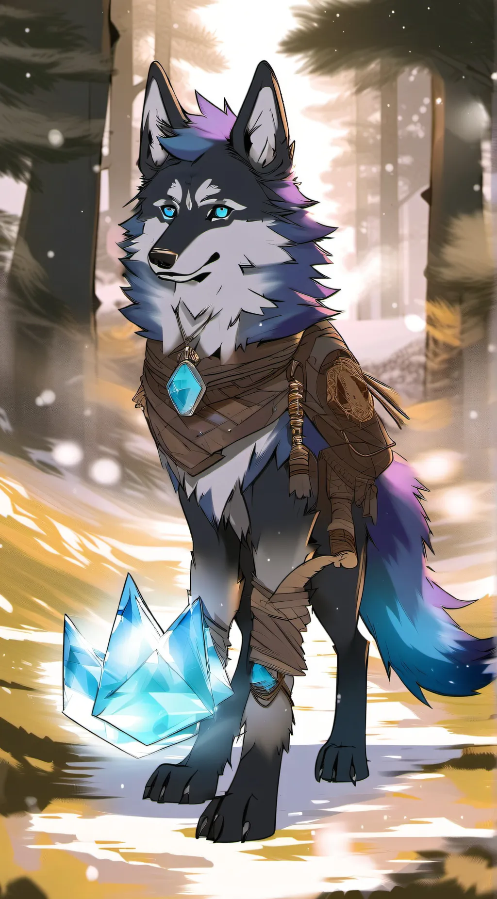 ai character: SoulFreeze background