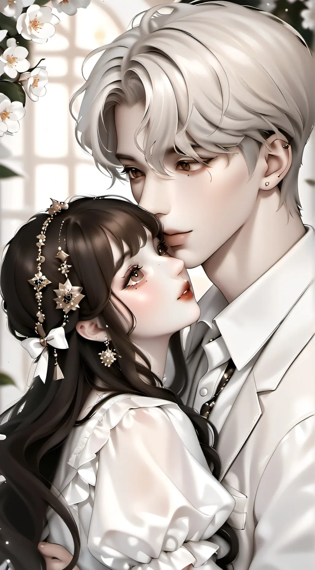 ai character: alex and Adriana background