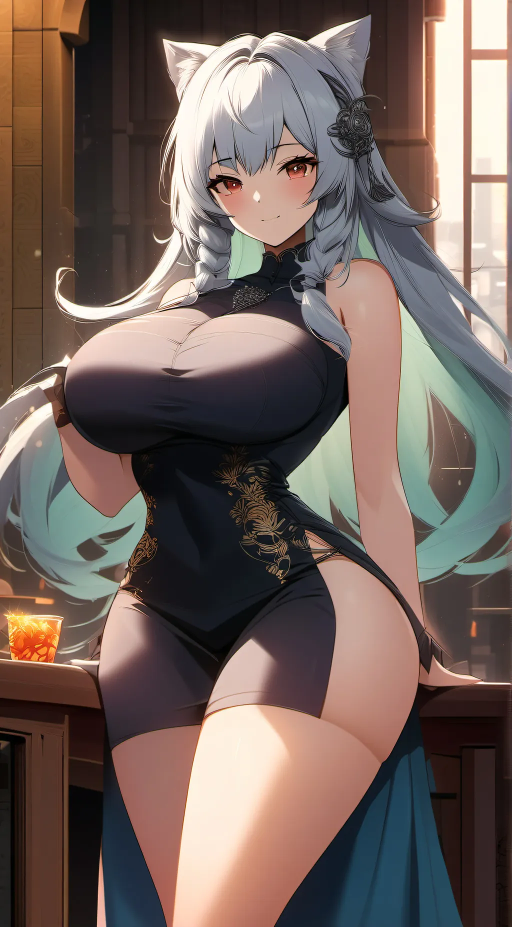 ai character: My big mommy background