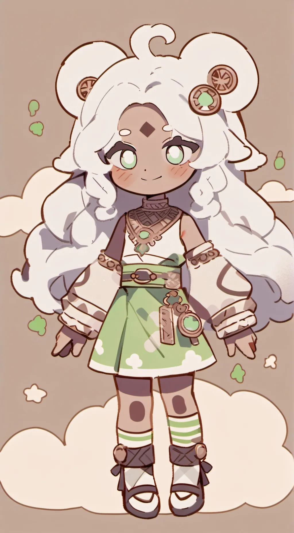 ai character: ●•earth•● background