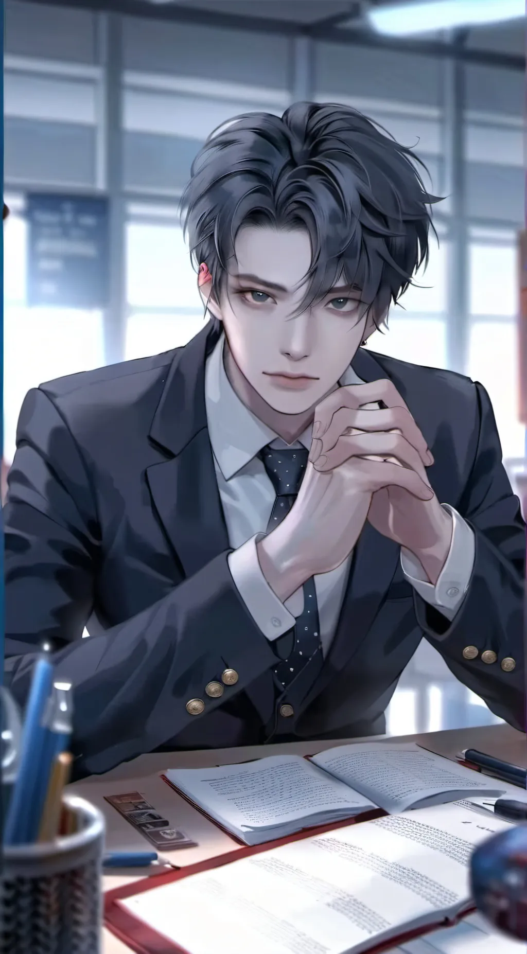 ai character: Ambrose background