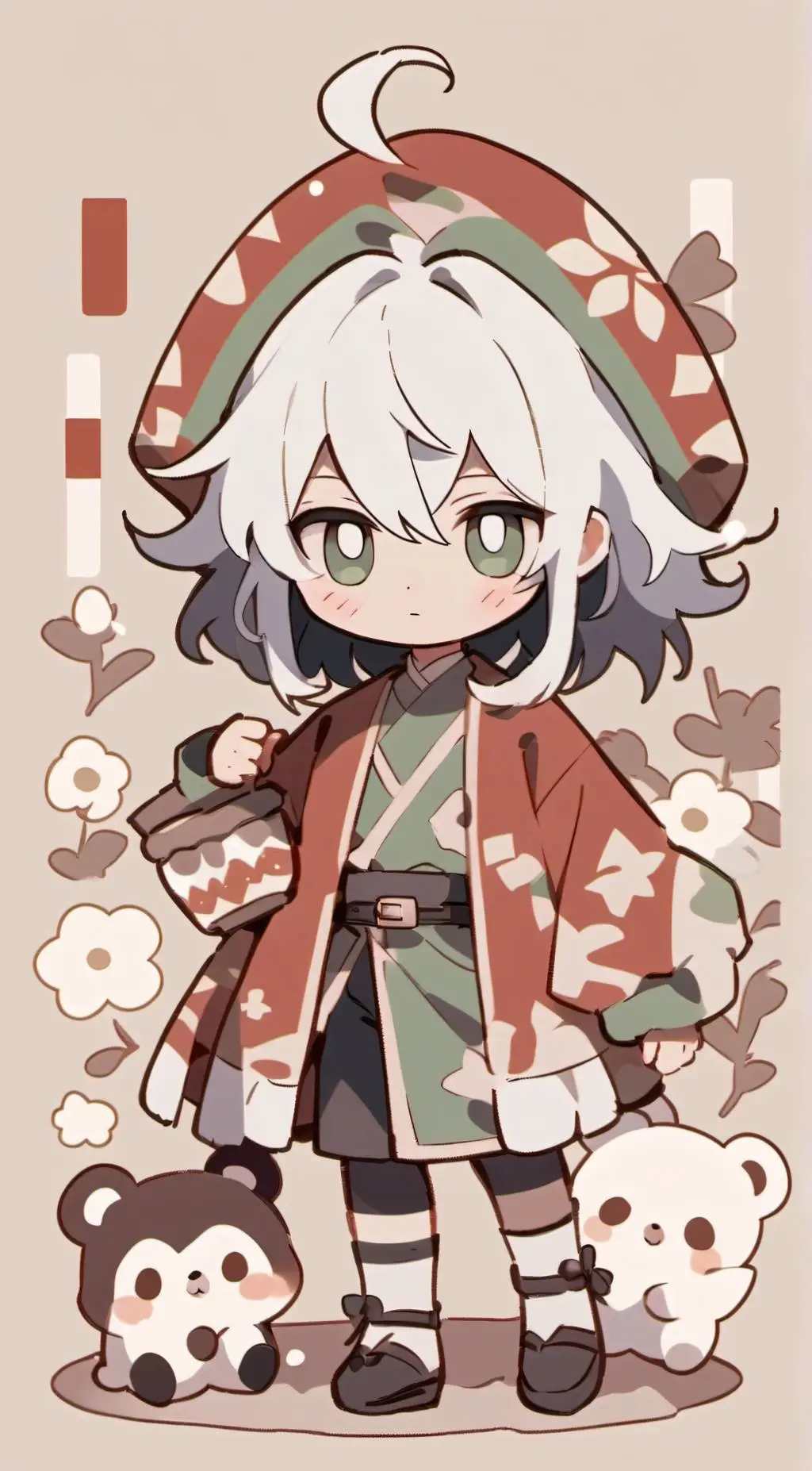 ai character: Axel  background