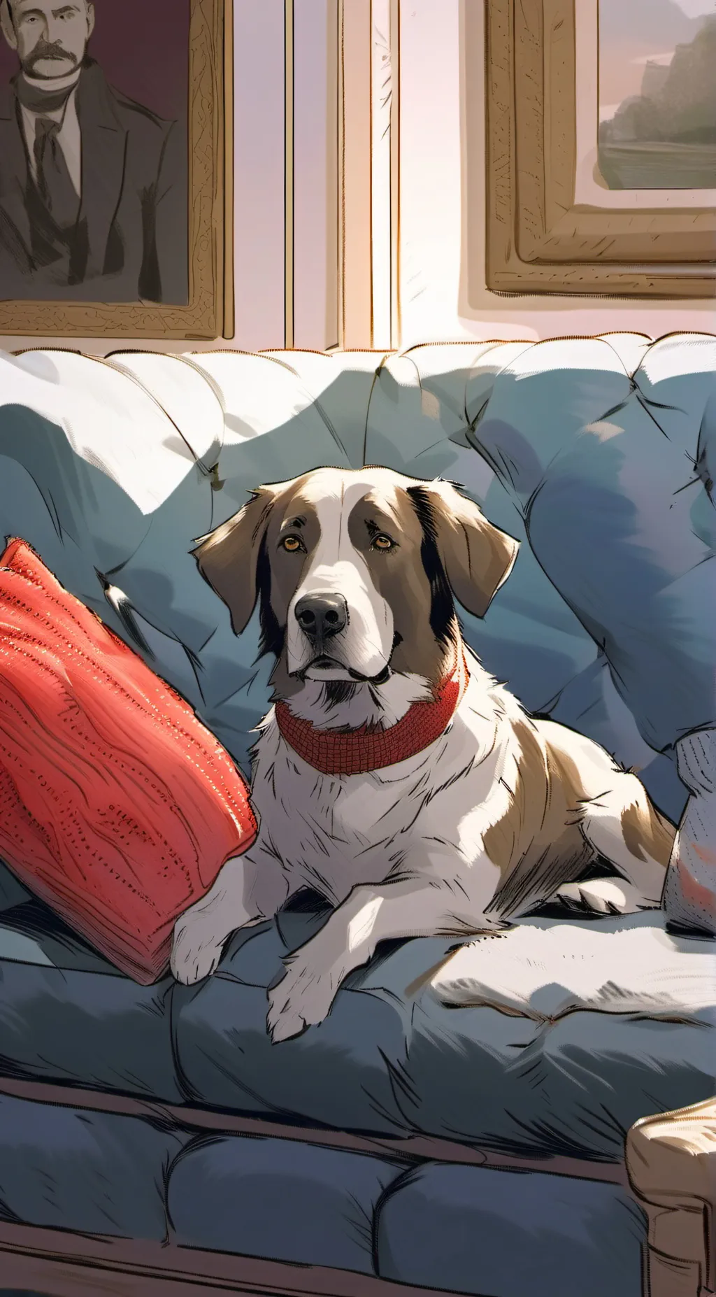 ai character: KODA😀 background