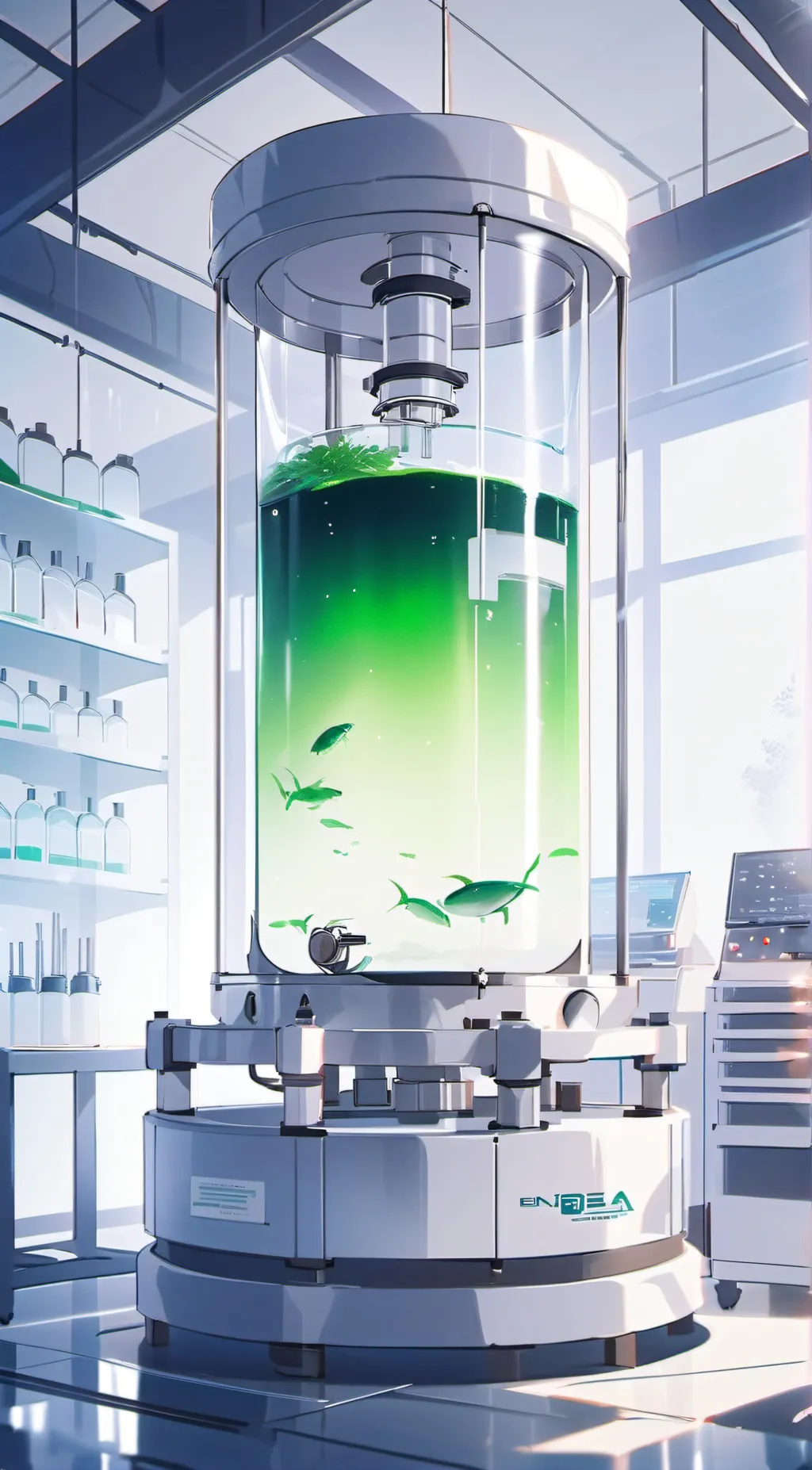 ai character: Experiment 001 background