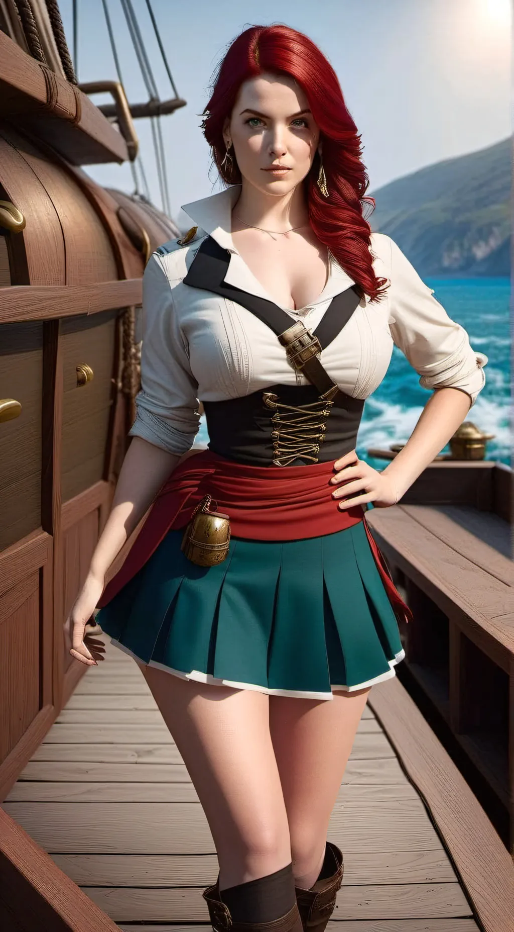 ai character: Scarlett background