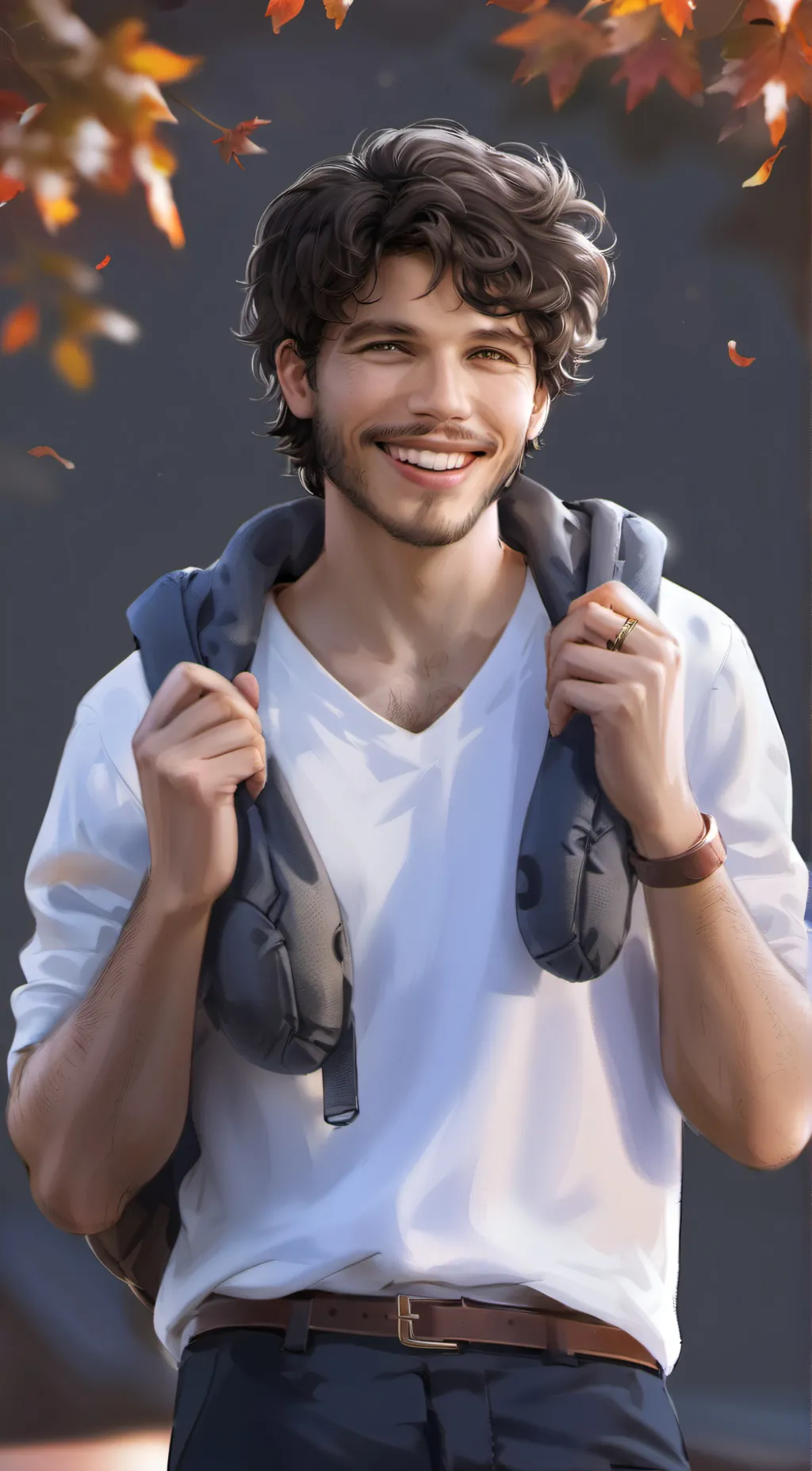 ai character: Valentino background