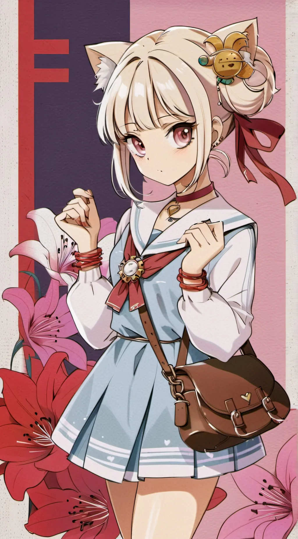 ai character: Toga background