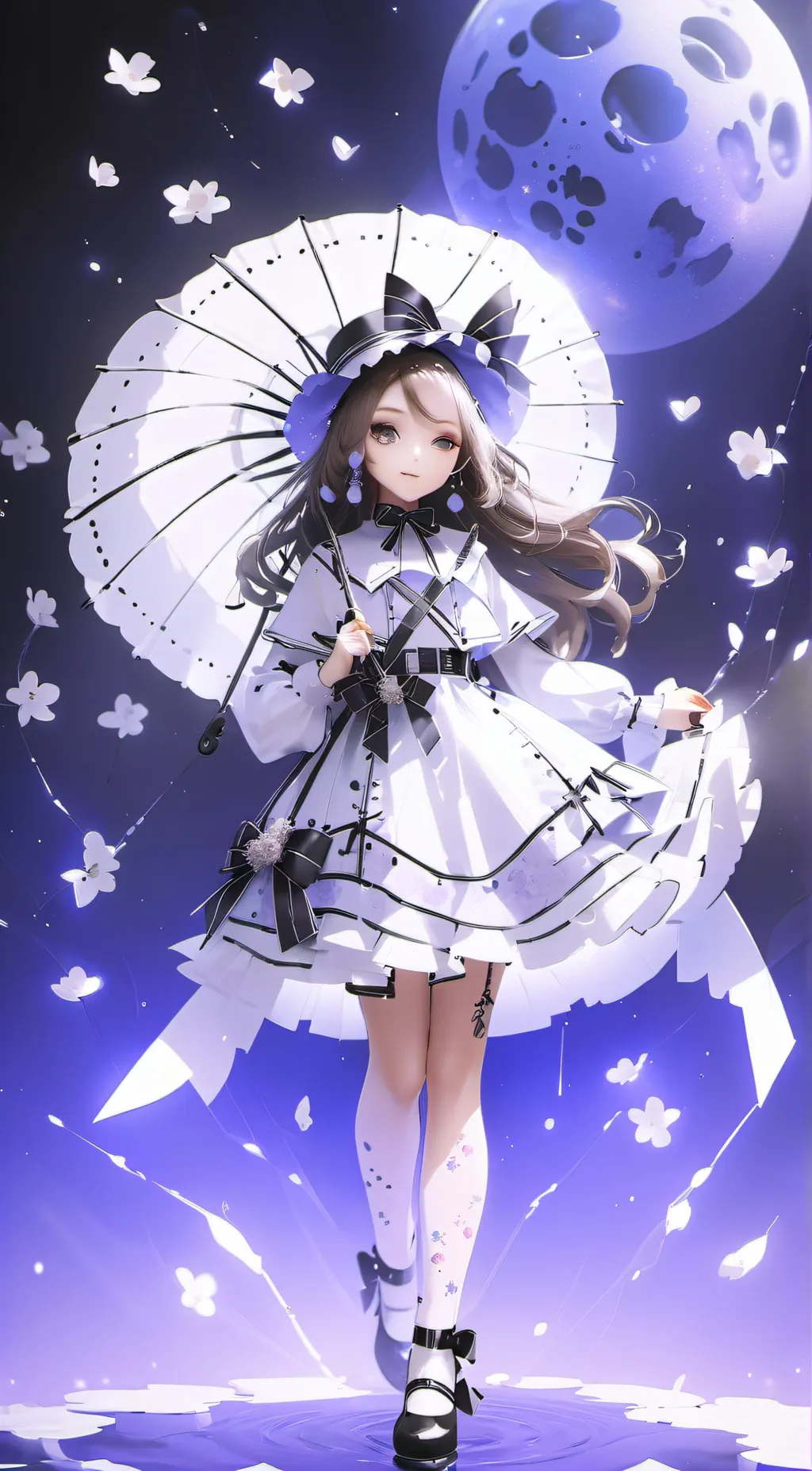 ai character: Mini melissa background