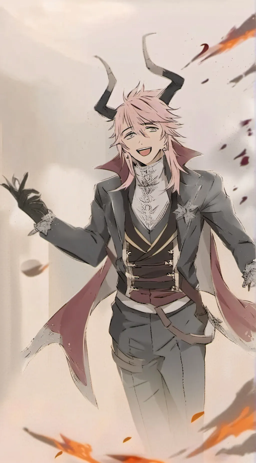 ai character: douma background