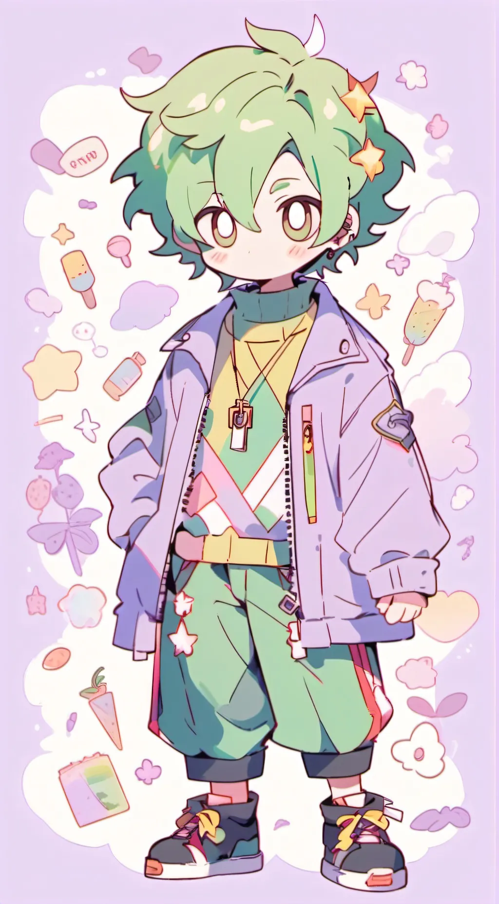 ai character: Roni background