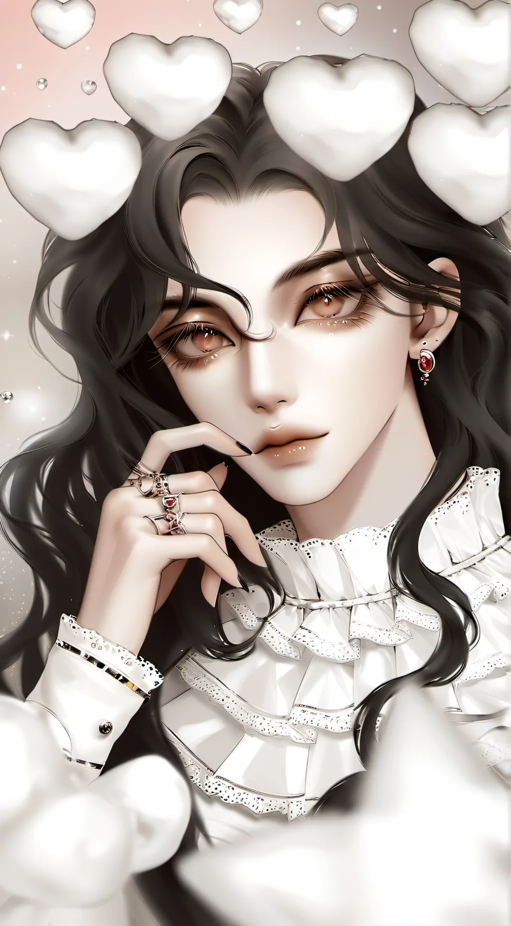 ai character: Rebeca  background