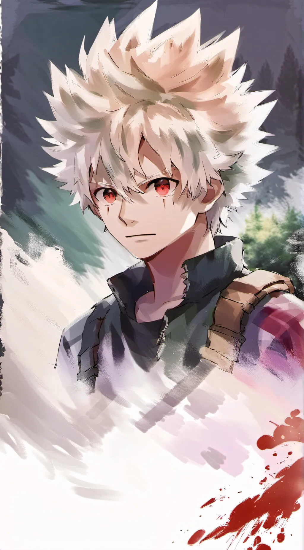 ai character: bakugou background