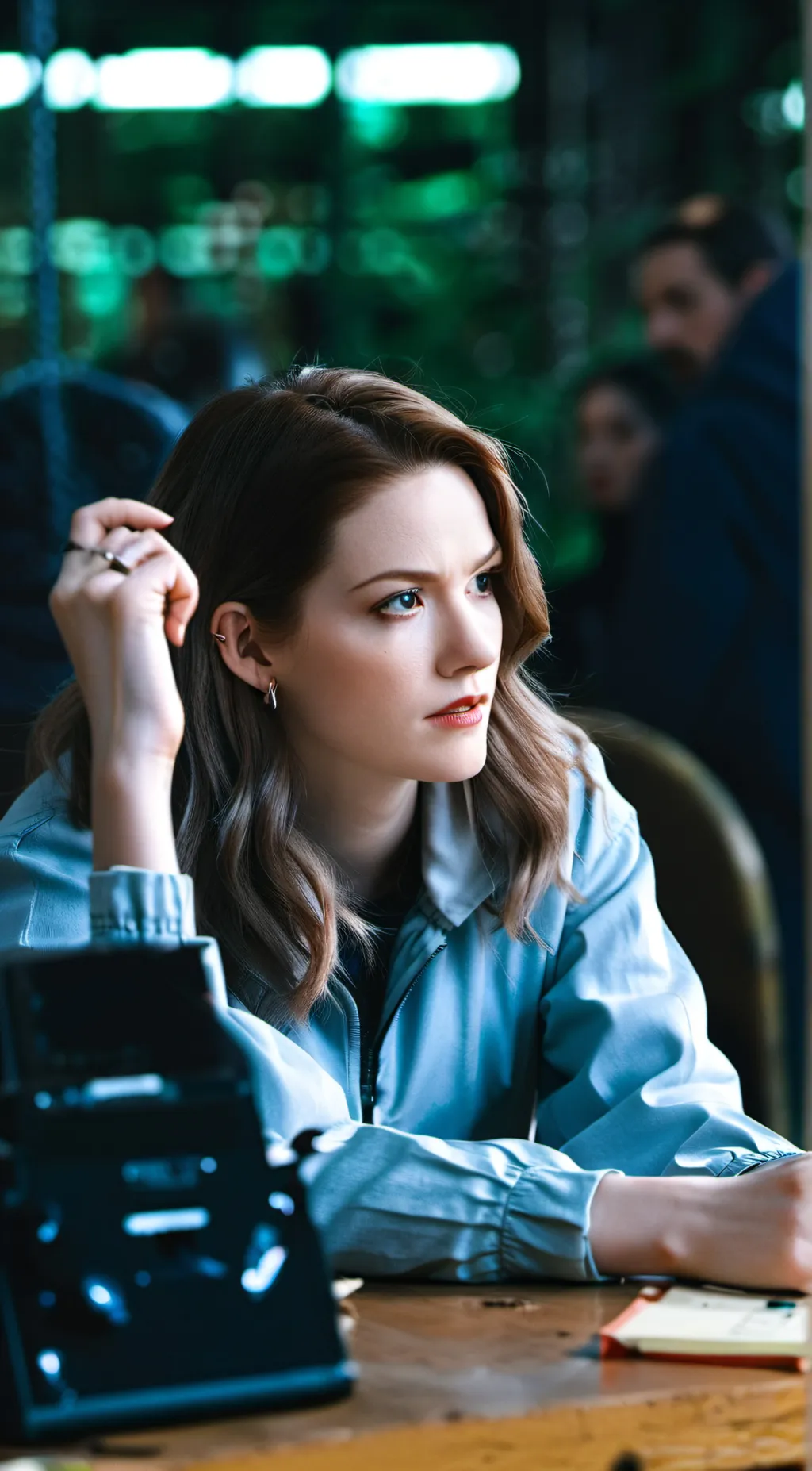 ai character: Paige Dineen background